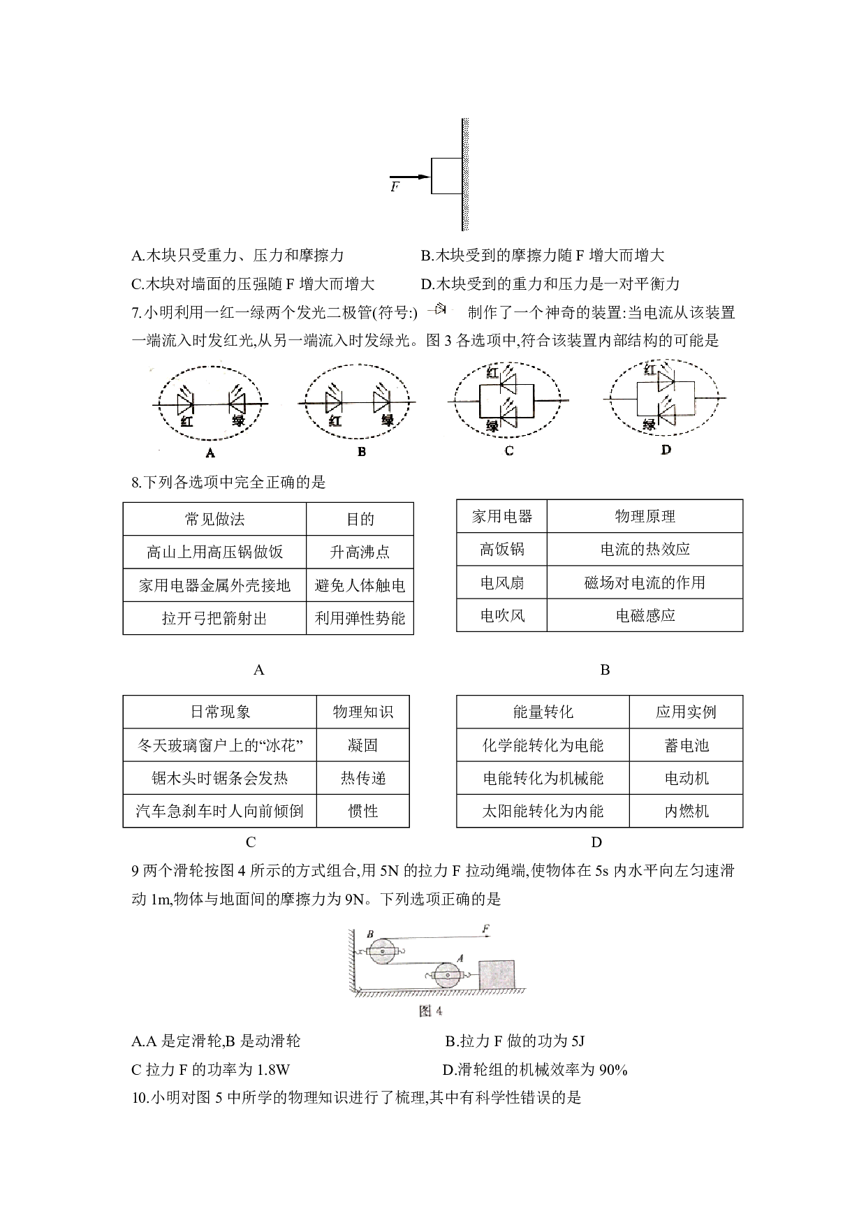 2019年山东省济宁市中考物理试题