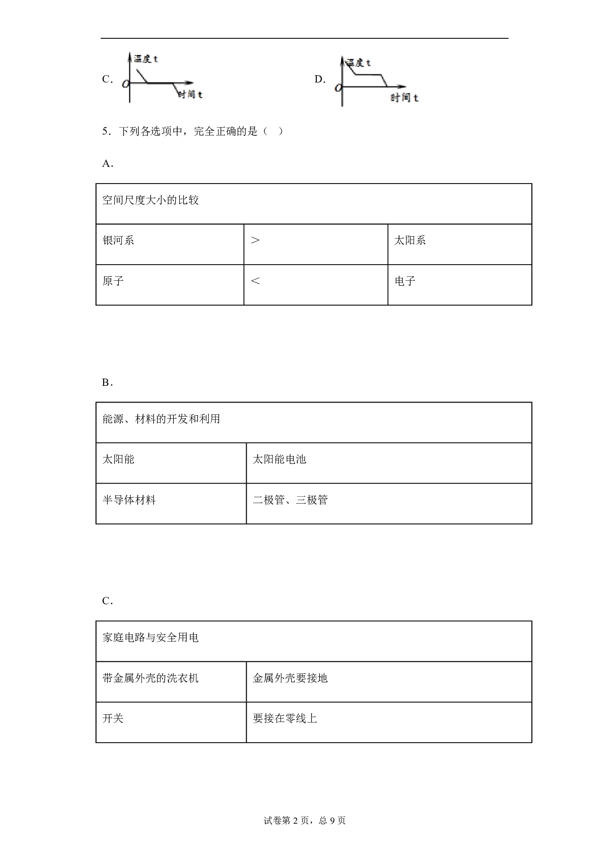 2020年山东省济宁市中考物理试题